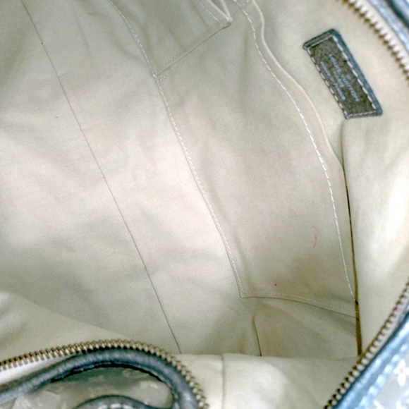 Louis Vuitton handbag Lv Manon MM grey monogram mini lin handbag - Picture 7 of 8